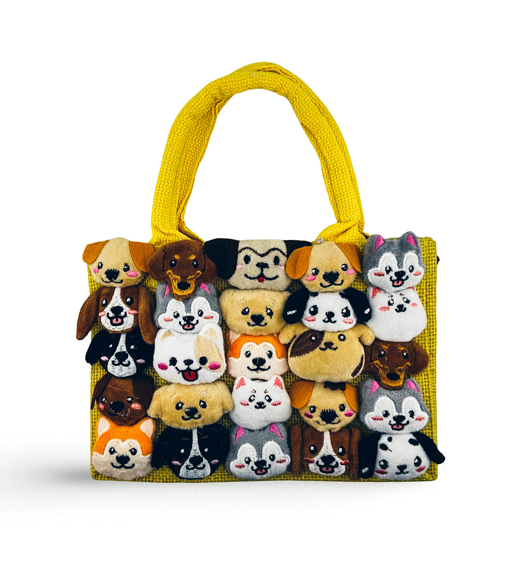 Dogs Stuf'it in Yellow
