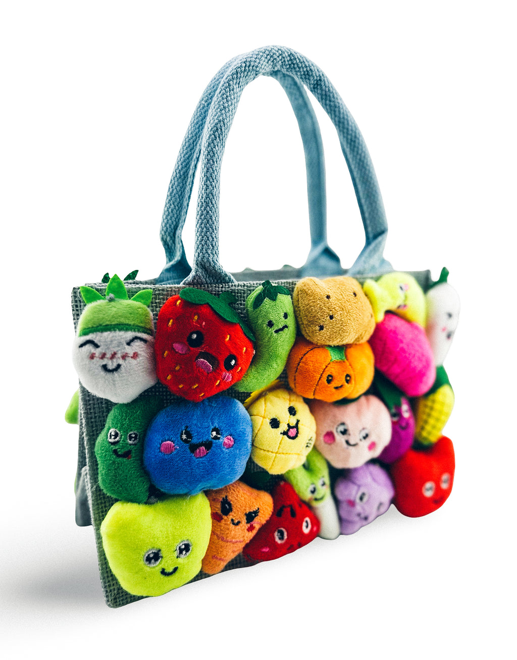 Fruits & Veggies Stuf'it in Dusty Blue