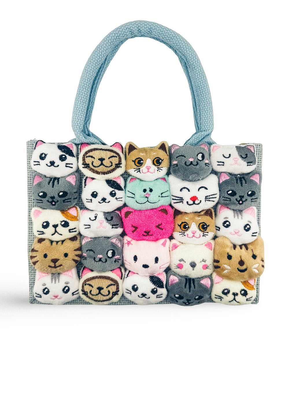 Cats Stuf'it in Dusty Blue