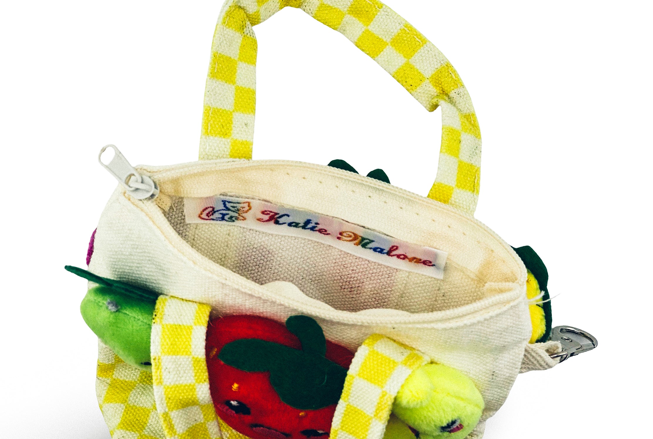 Fruit & Veg Tiny Totes Stuf'it in Yellow