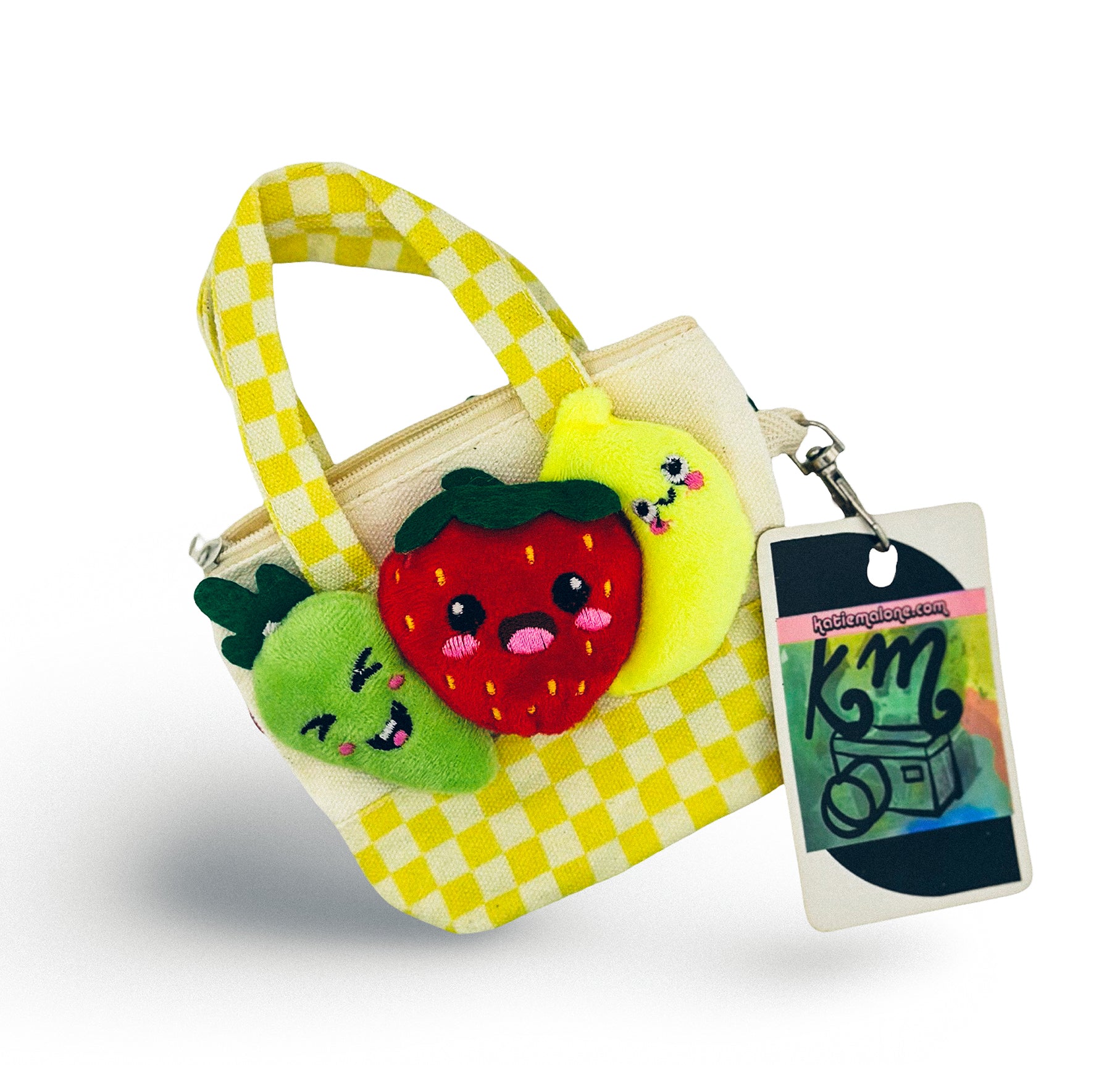 Fruit & Veg Tiny Totes Stuf'it in Yellow