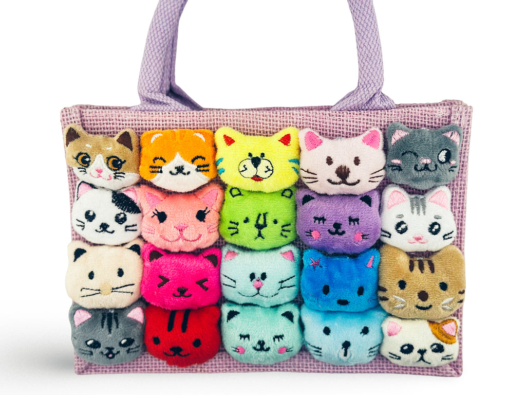 Cats Stuf'it in Lilac