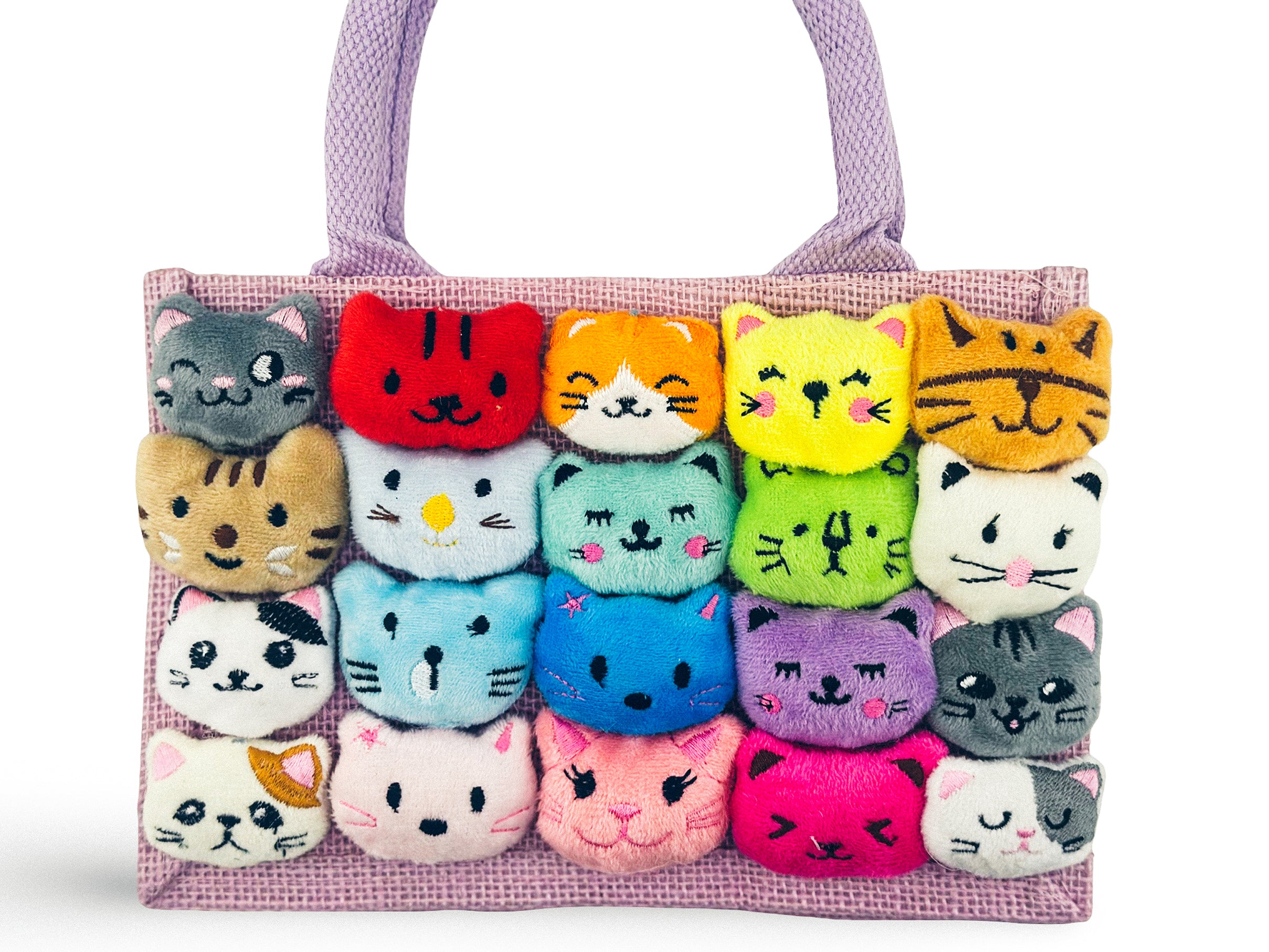 Cats Stuf'it in Lilac