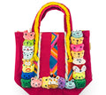 Animal Stuf'It Tote Pink with Phone Pocket