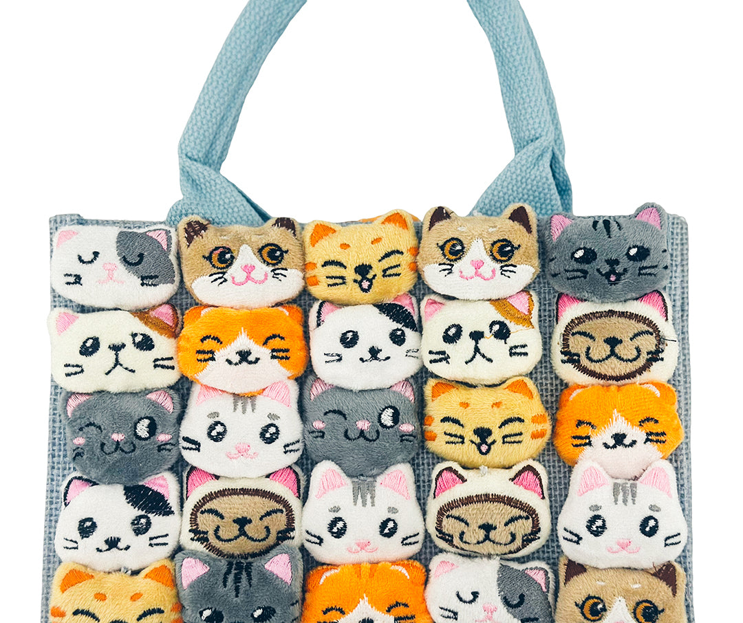 Cats Stuf'it in Grey