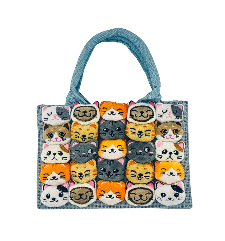 Cats Stuf'it in Grey