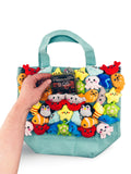 Sea Creature Stuf'It Tote in Blue with Phone Pocket